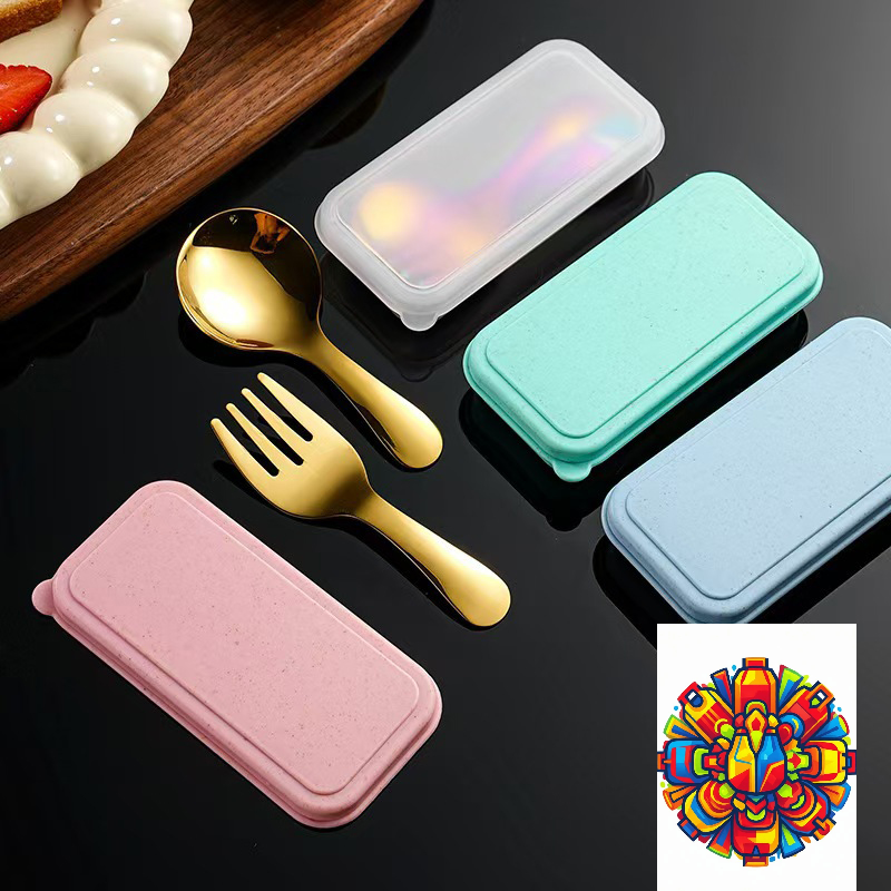 Camping Cooking And Eating Set - Mini Spoon Fork Tableware Outdoor Camping