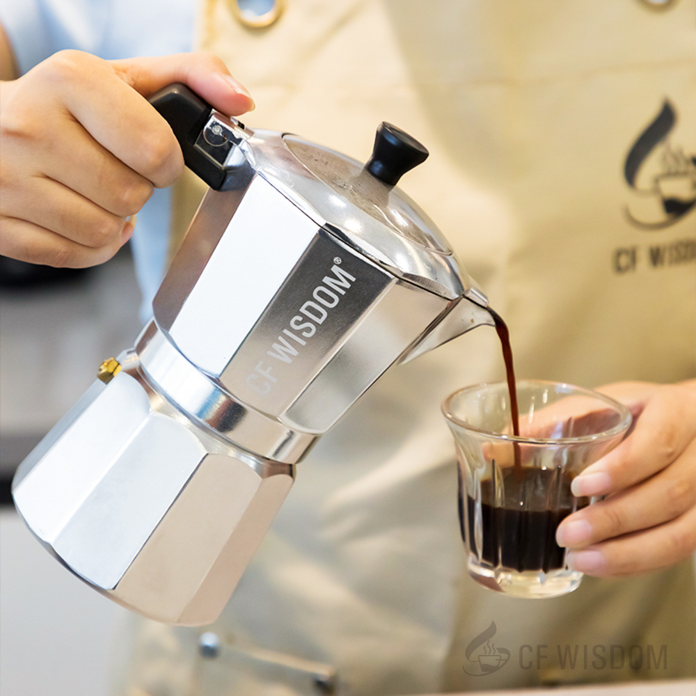 Camping Cooking Accessories - CF WISDOM Classic Italian Style Moka