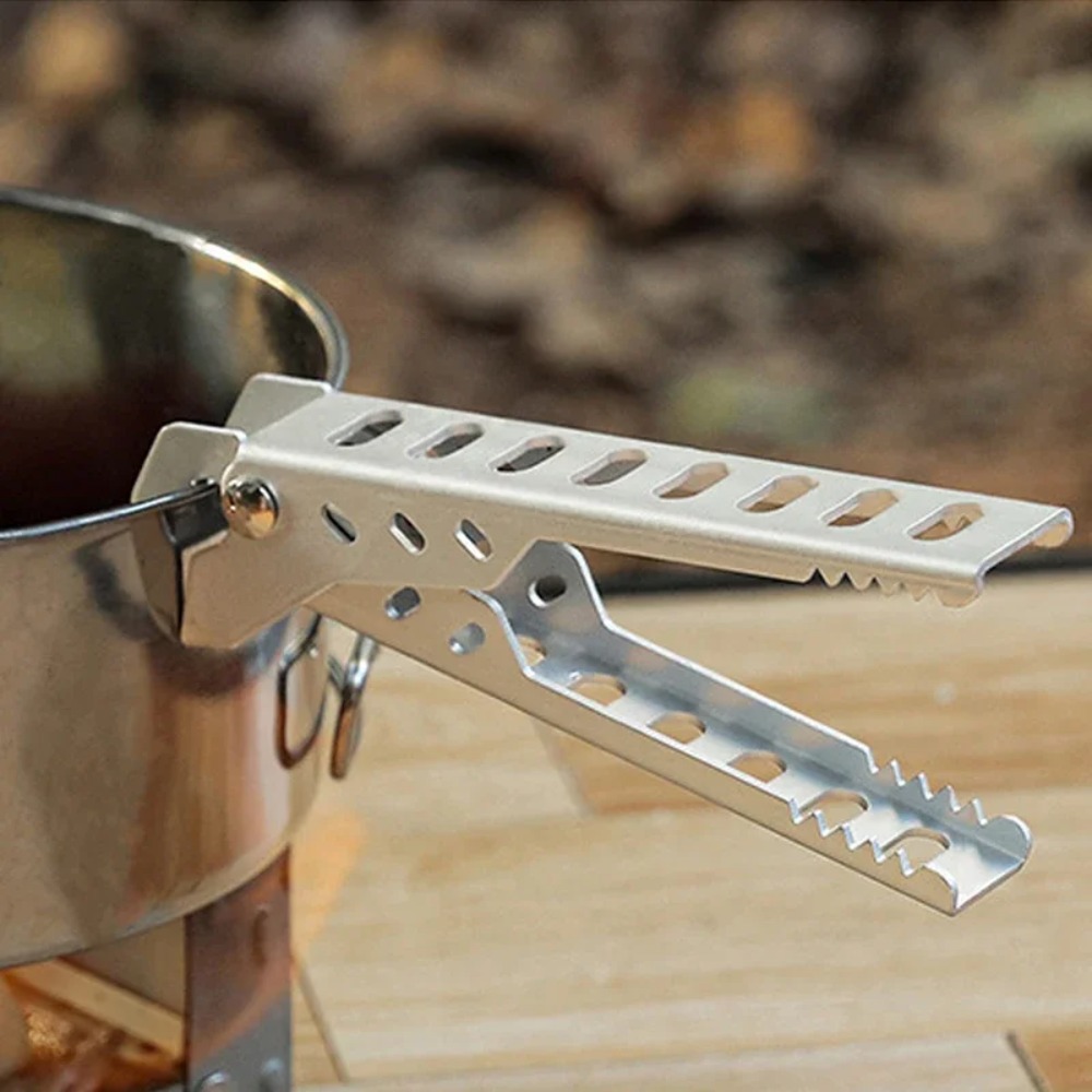 Camping Cooking Gadgets - Aluminium Anti-hot Alloy Clip Bowl Gripper
