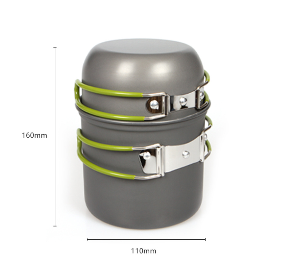 Ultralight Camping Pot Set: Ca - Camping Cooking Utensil Set recensie en prijs