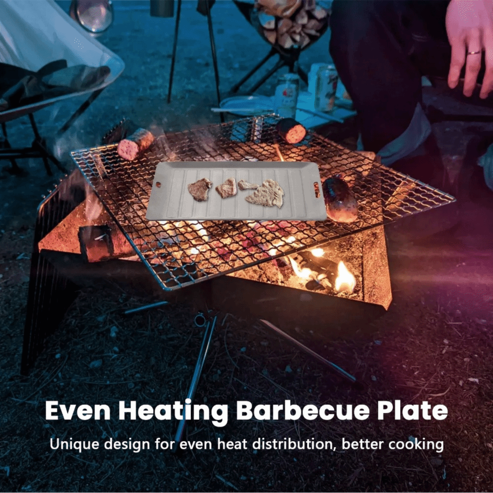 Durable Titanium Camping Grill - Camping Cooking Pan recensie en prijs