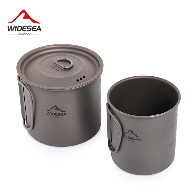 Widesea Camping Mug Titanium C - Quechua Camping Cooking Set recensie en prijs
