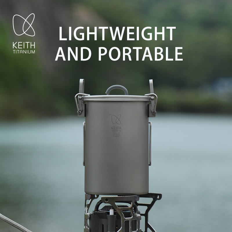 KEITH Pure Titanium Rice Cooke - Camping Cooking Gadgets recensie en prijs