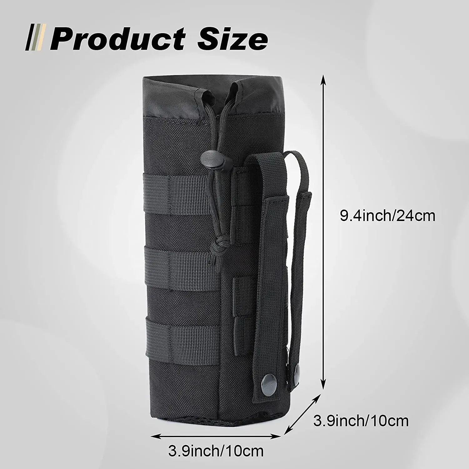 Tactical Molle Water Bottle Ba - Camping Cooking Can recensie en prijs
