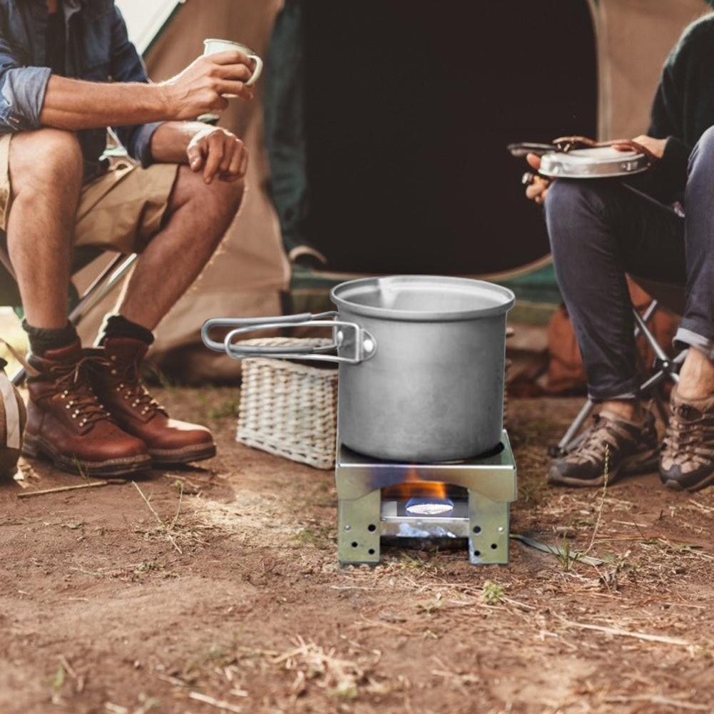 Mini Alcohol Furnace Stainless - Camping Cooking Alcohol recensie en prijs