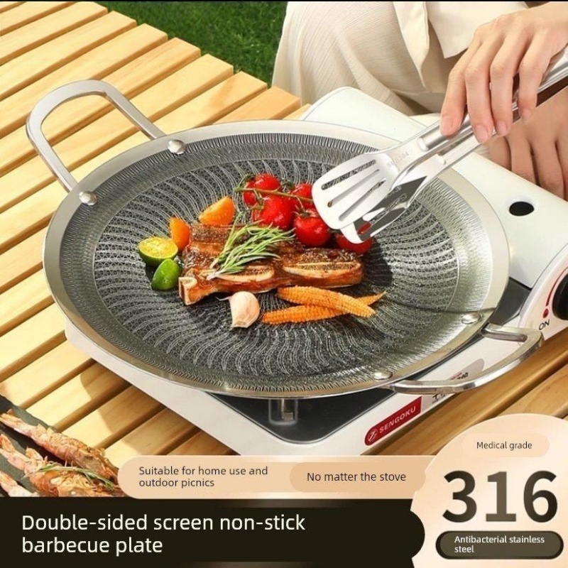 316 Stainless Steel Multifunct - Camping Cooking Pan recensie en prijs