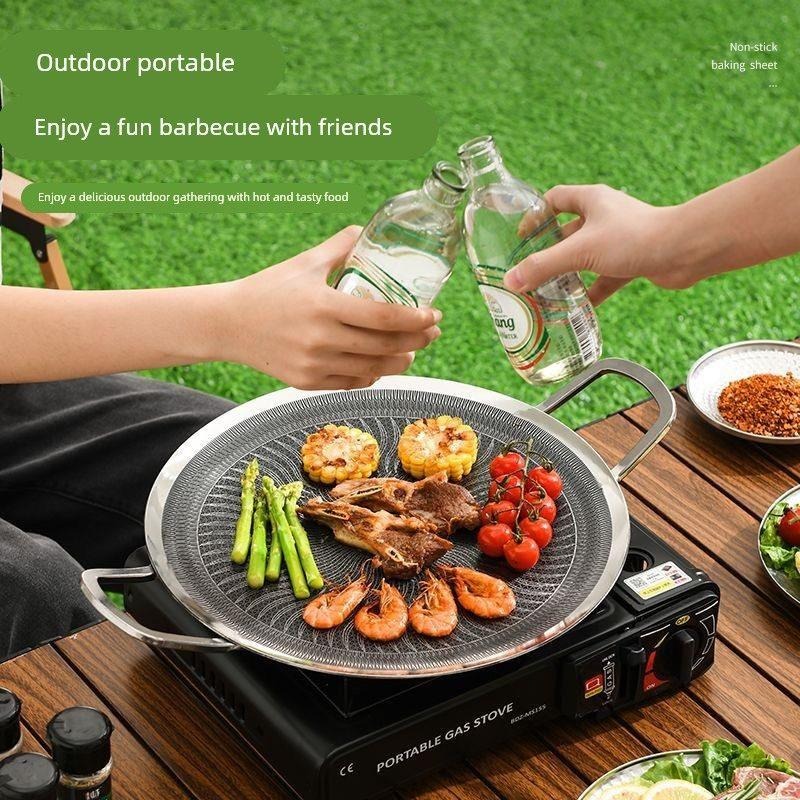 316 Stainless Steel Multifunct - Camping Cooking Pan recensie en prijs