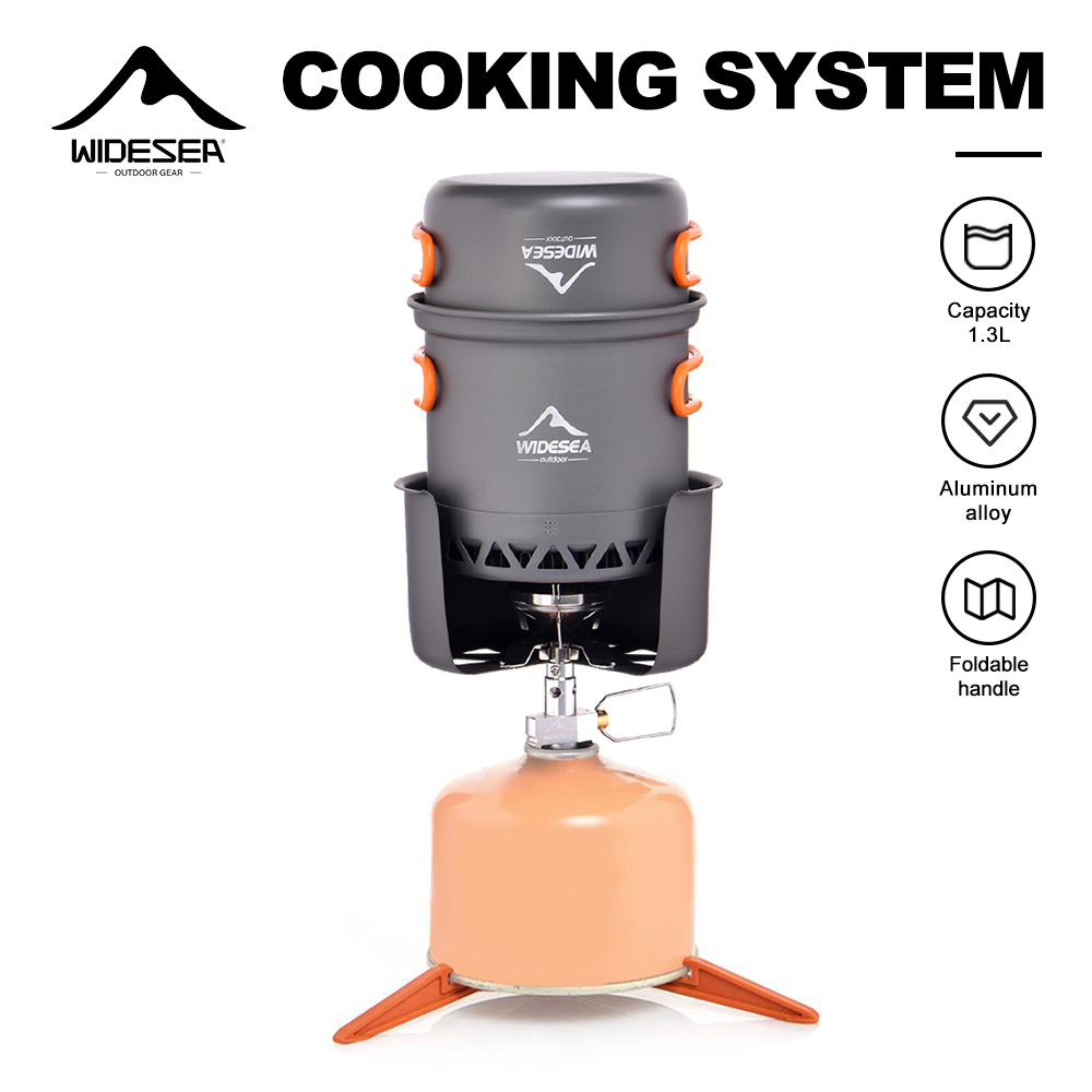 Widesea Portable Camping Stove - Camping Cooking Set 2 Person recensie en prijs