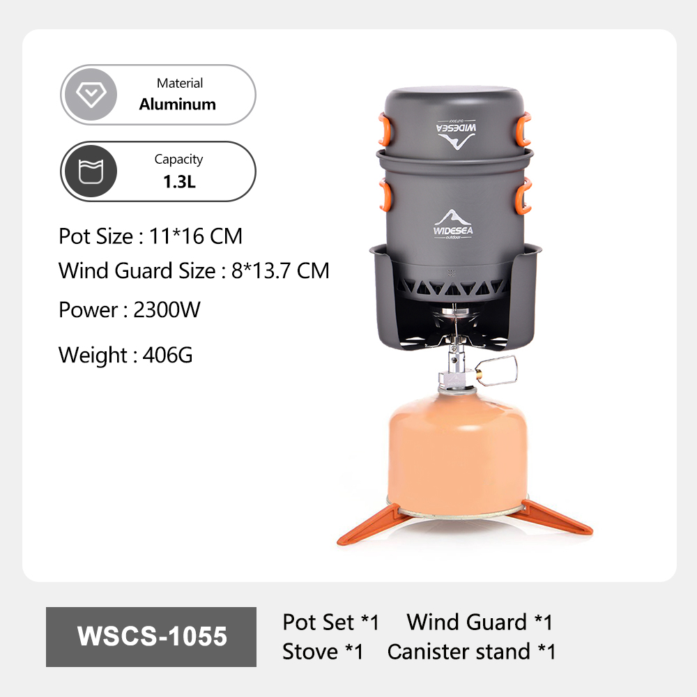 Widesea Portable Camping Stove - Camping Cooking Set 2 Person recensie en prijs