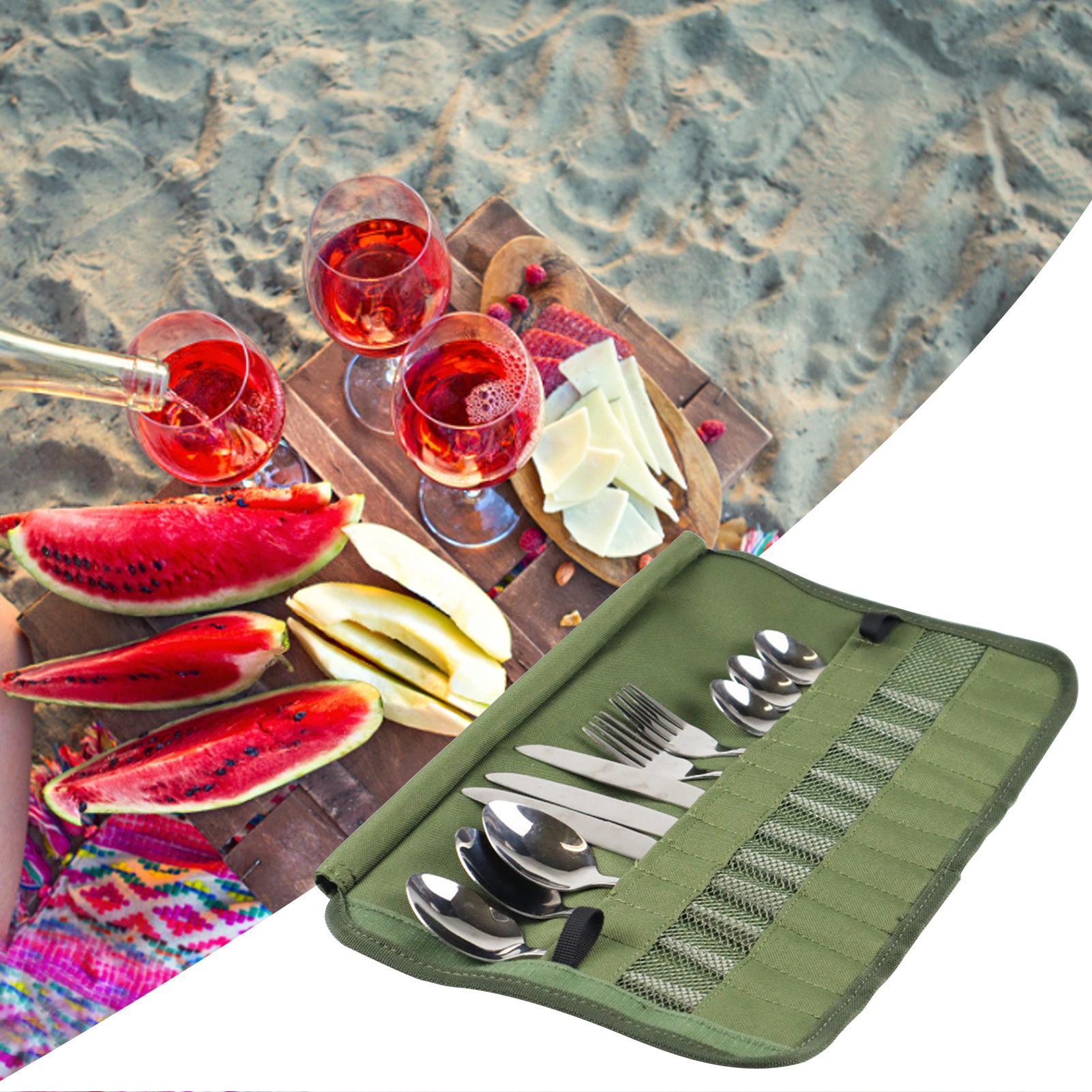 Camping Tableware Roll Bag Kit - Quechua Camping Cooking Set recensie en prijs