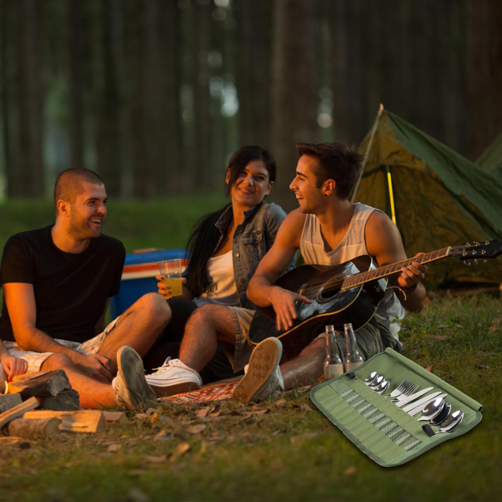 Camping Tableware Roll Bag Kit - Quechua Camping Cooking Set recensie en prijs