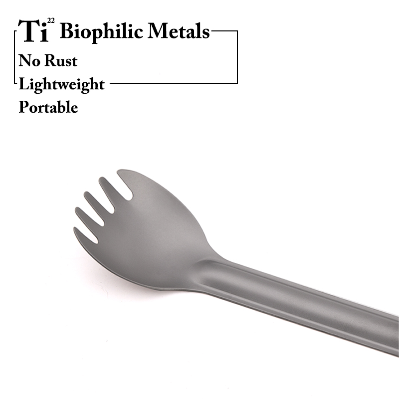 TiTo Titanium Spork Spoon Long - Camping Cooking Gadgets recensie en prijs