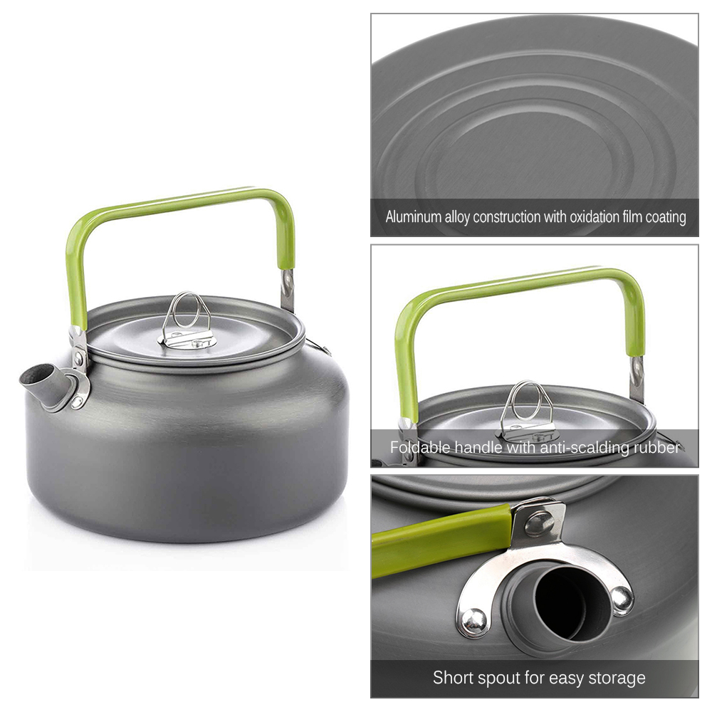 Portable Outdoor Water Kettle  - Camping Cooking Can recensie en prijs