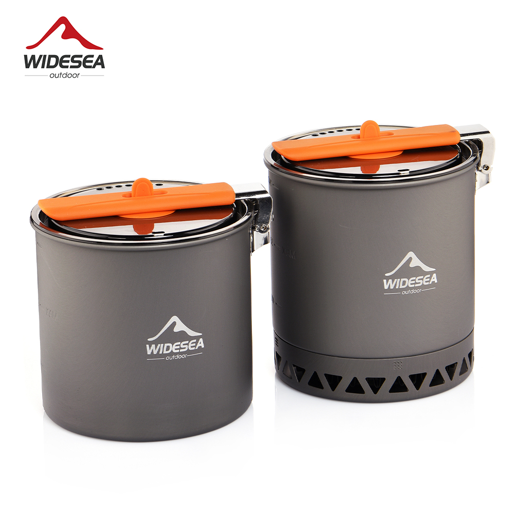 Widesea Camping Pot 1.6L Heat  - Camping Cooking Set 2 Person recensie en prijs