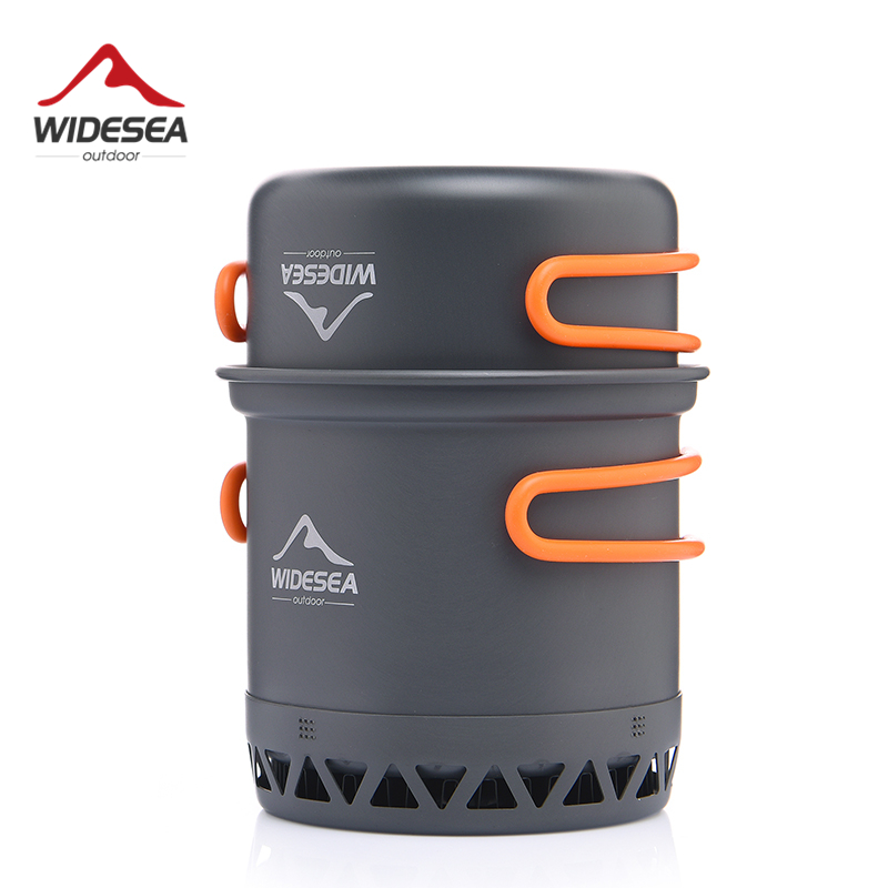 Widesea Camping Pot 1.3L 2.3L  - Quechua Camping Cooking Set recensie en prijs