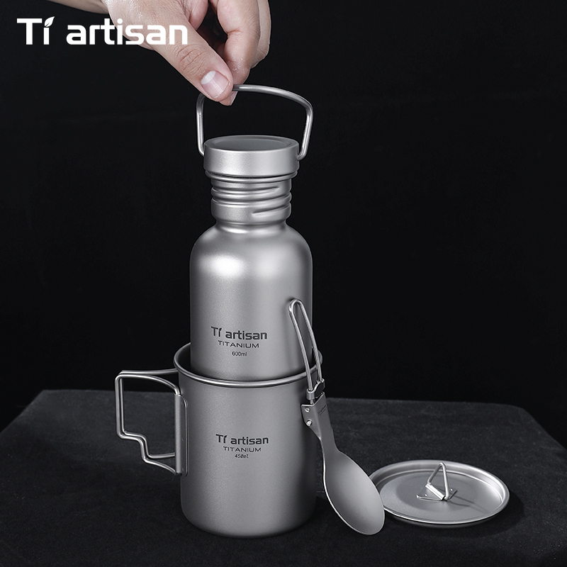 Tiartisan Titanium Cookware 3- - Camping Cooking Gadgets recensie en prijs