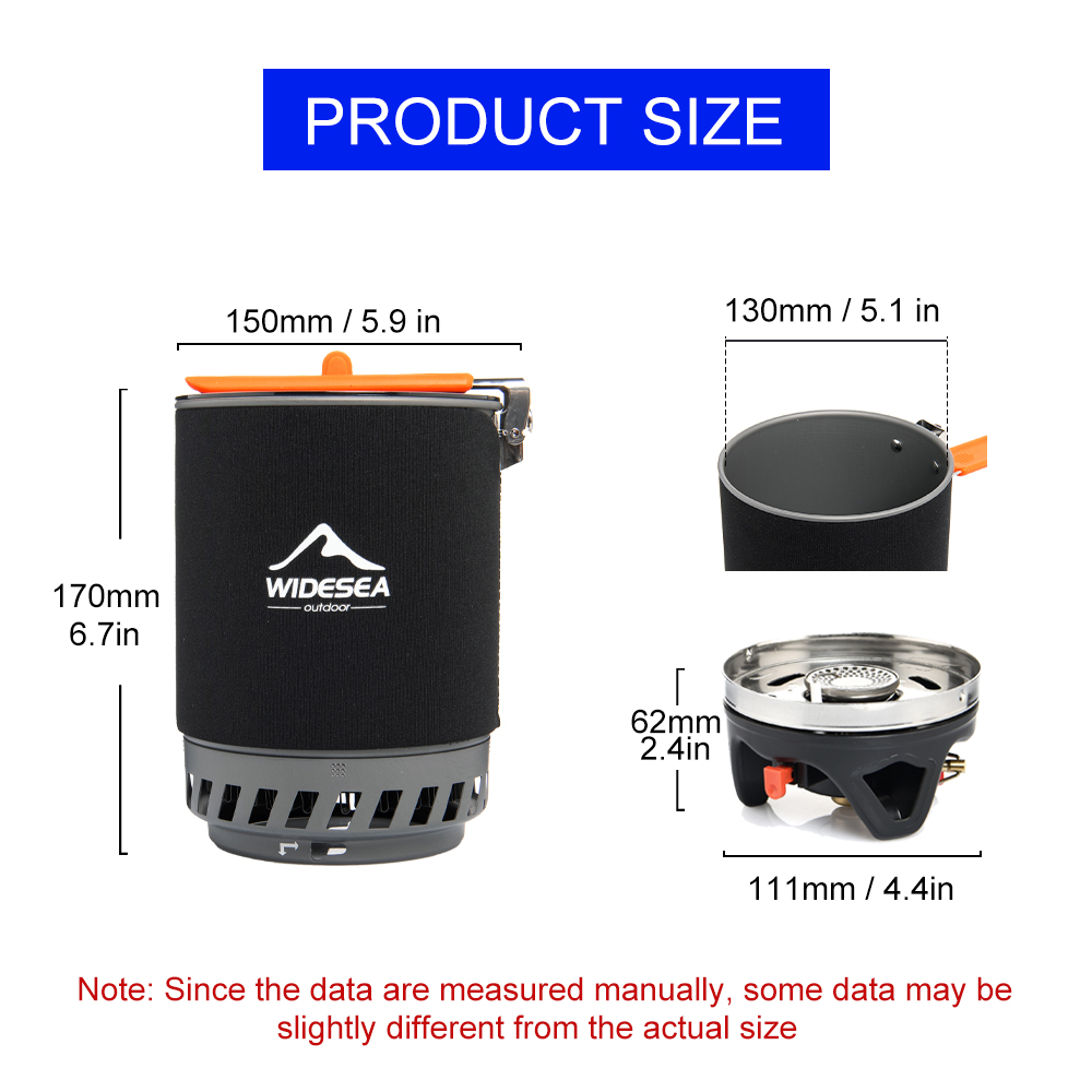 Widesea Camping Cooking System - Camping Cooking Gadgets recensie en prijs