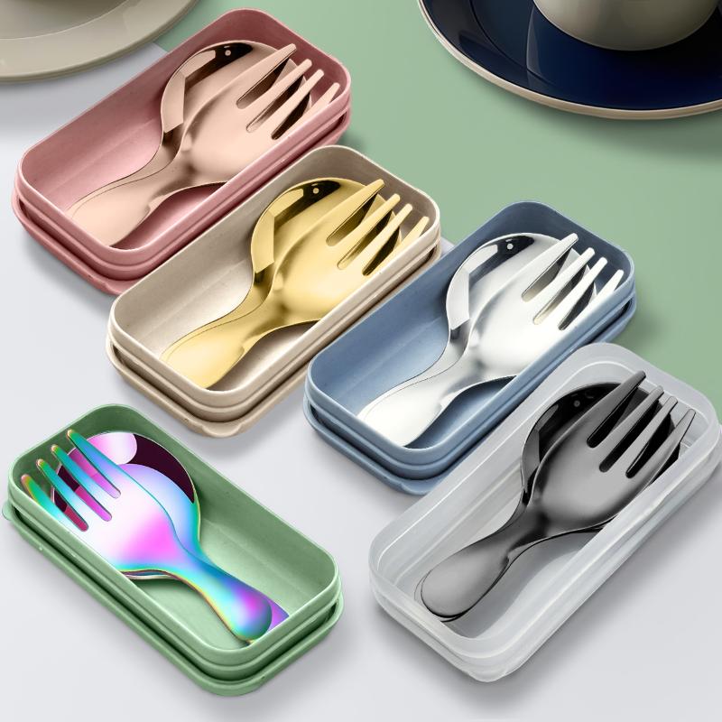 Stainless Steel Portable Spoon - Camping Cooking And Eating Set recensie en prijs