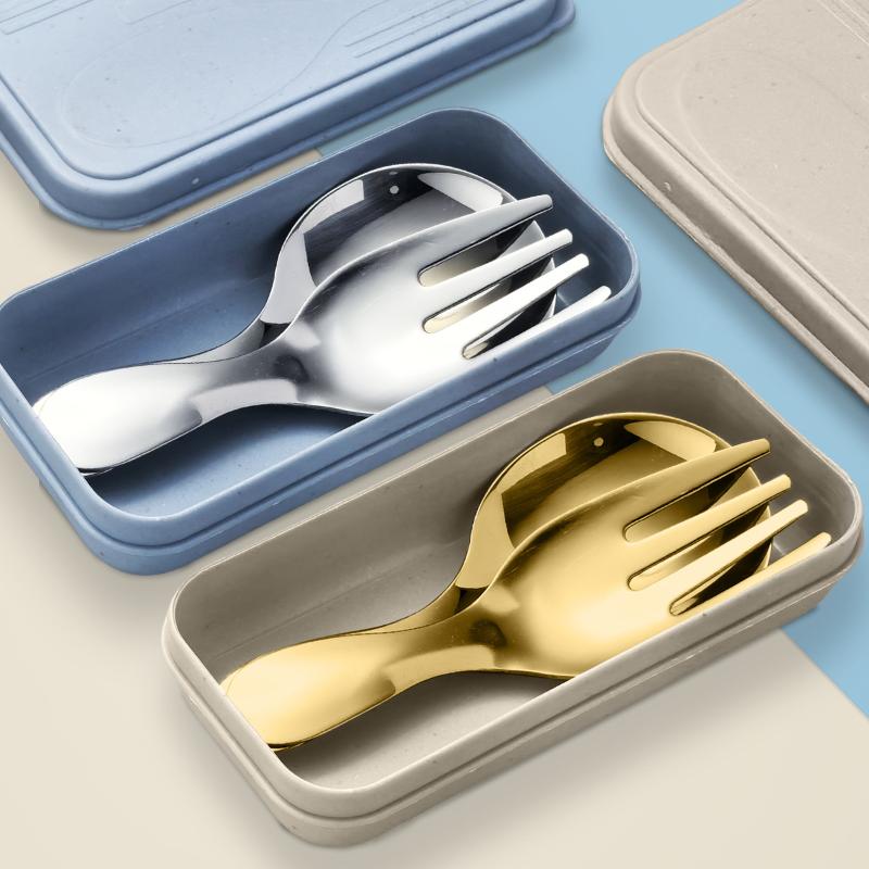 Stainless Steel Portable Spoon - Camping Cooking And Eating Set recensie en prijs