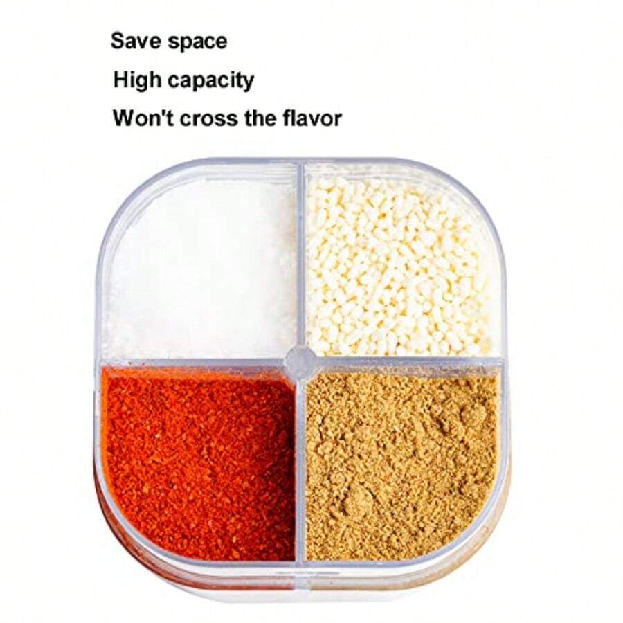 2 Pack 4 In 1 Spice Container  - Camping Cooking Can recensie en prijs