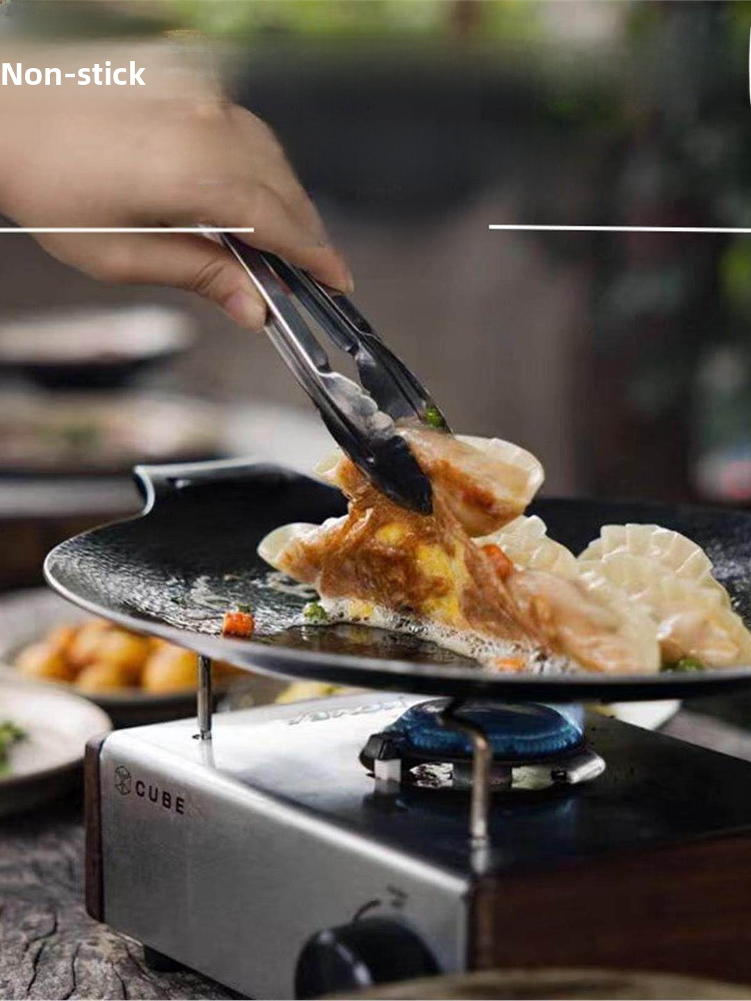 Outdoor Cast Iron Charcoal Gri - Camping Cooking Pan recensie en prijs