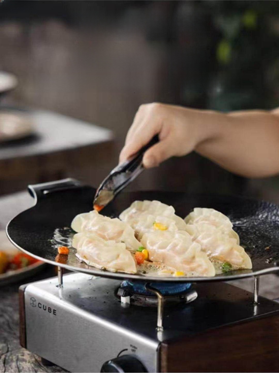 Outdoor Cast Iron Charcoal Gri - Camping Cooking Pan recensie en prijs
