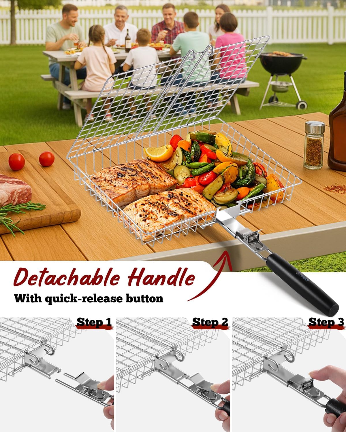Grill Baskets For Outdoor Gril - Camping Cooking Accessories recensie en prijs