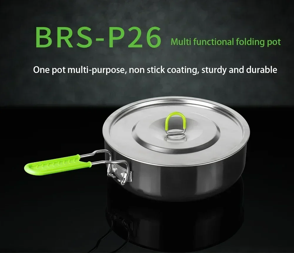 BRS-P26 Multifunctional2026 No - Camping Cooking Pan recensie en prijs