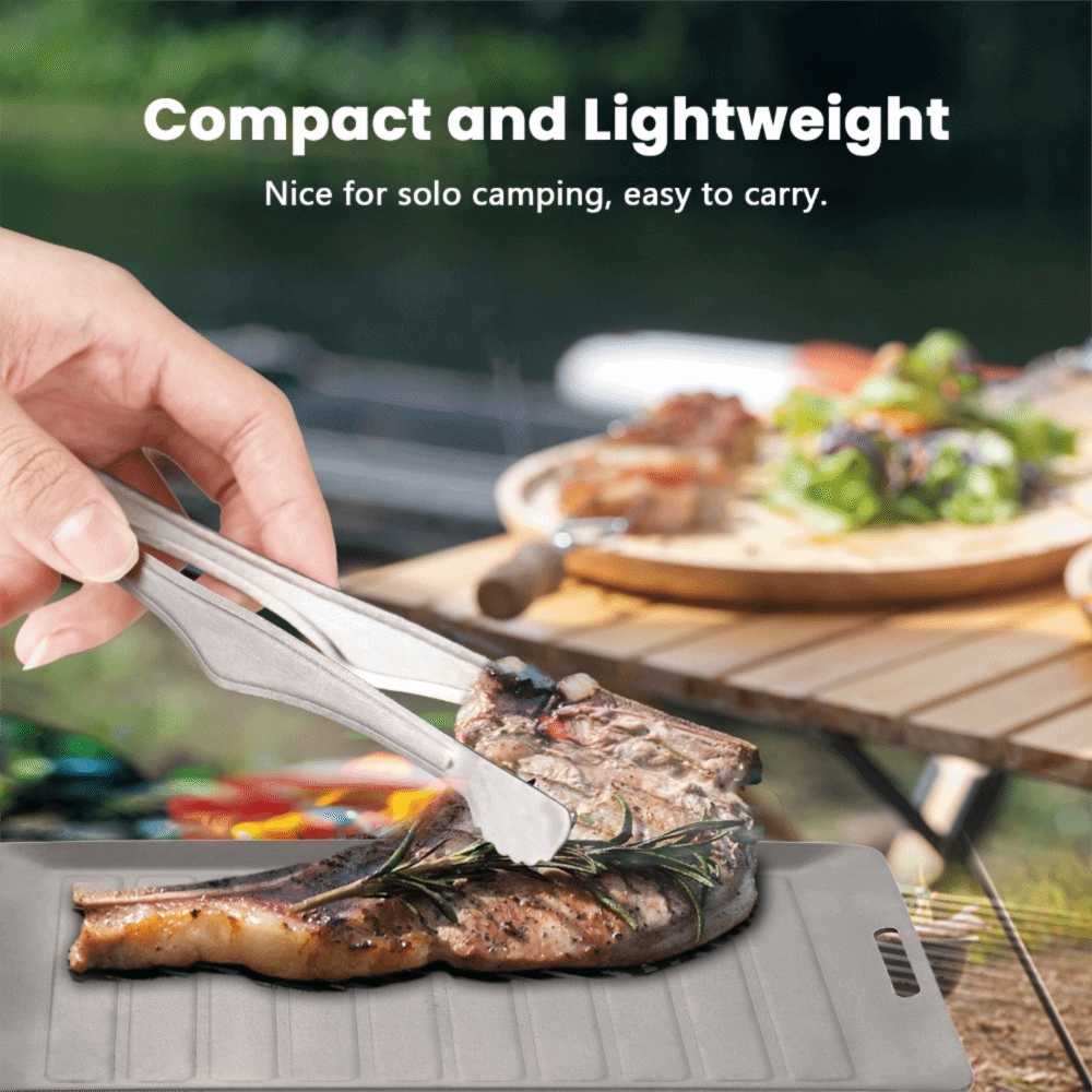 Durable Titanium Camping Grill - Camping Cooking Pan recensie en prijs
