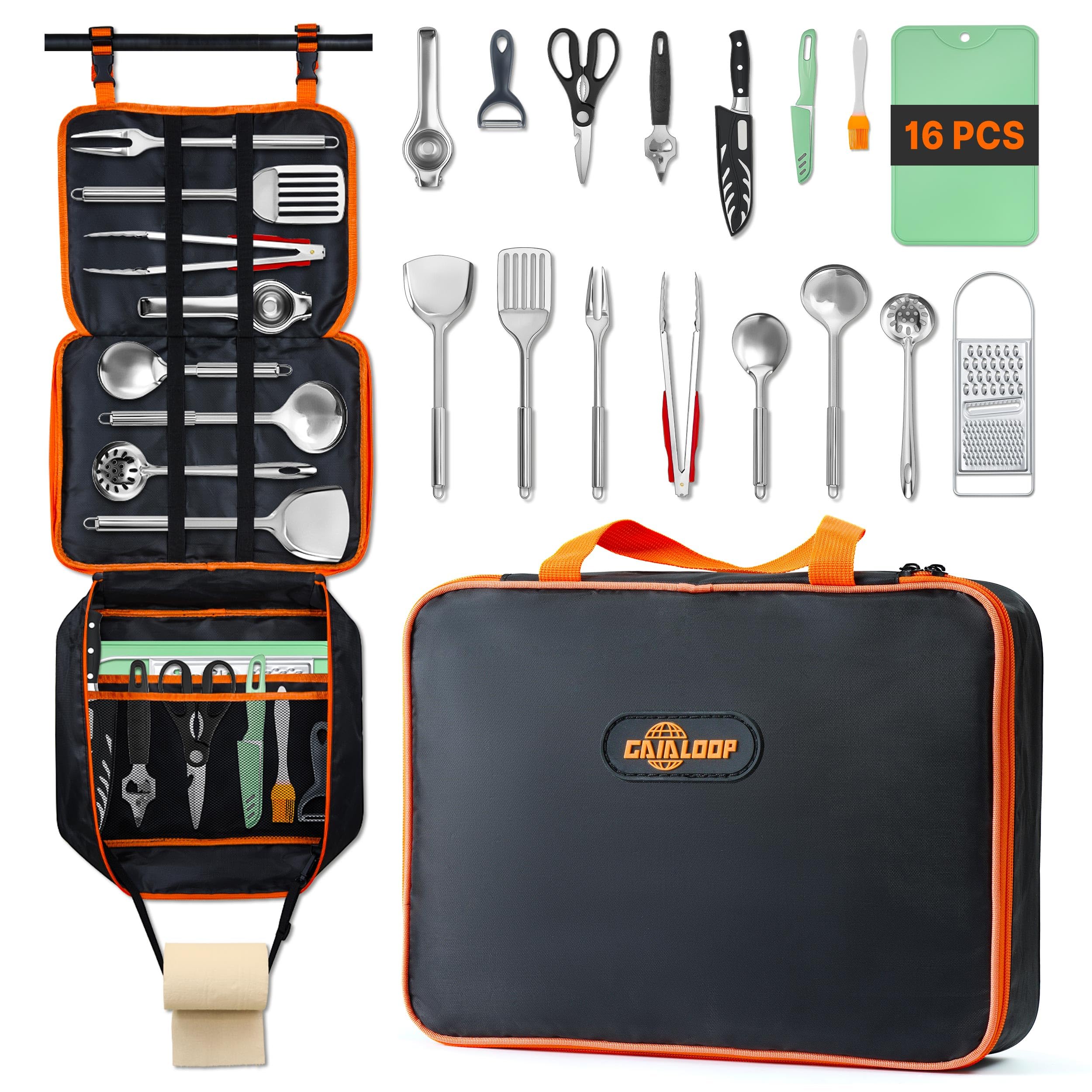 Camping Cooking Utensils Set C - Camping Cooking Utensil Set recensie en prijs