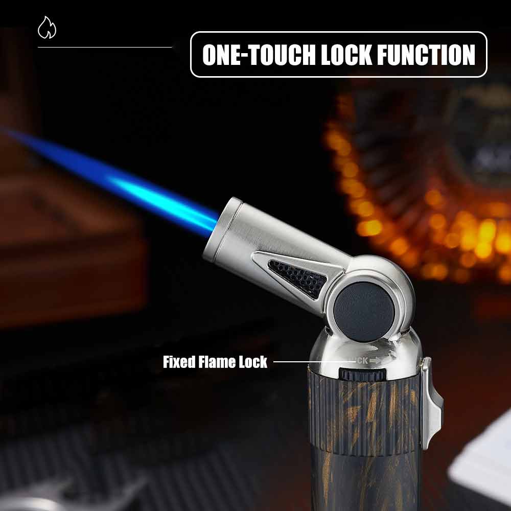 Folding Gun Lighter One Key Lo - Camping Cooking Torch recensie en prijs