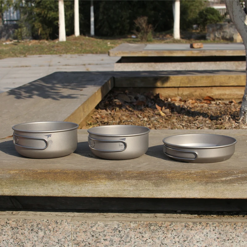 Keith 3PCS Titanium Cookware P - Camping Cooking Pan recensie en prijs