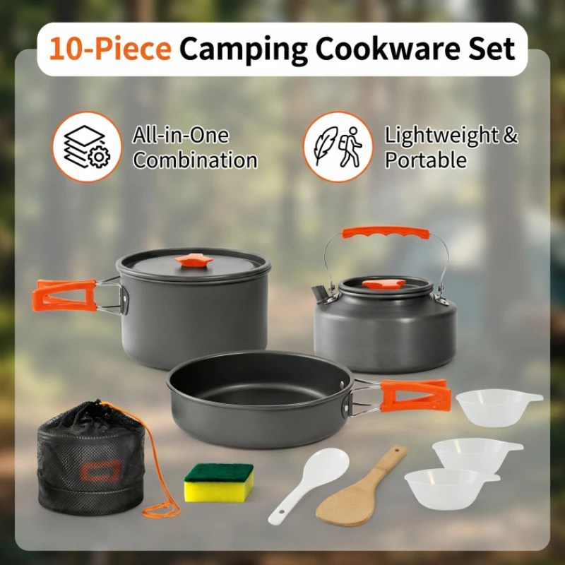Camping Cookware Set Outdoor P - Quechua Camping Cooking Set recensie en prijs