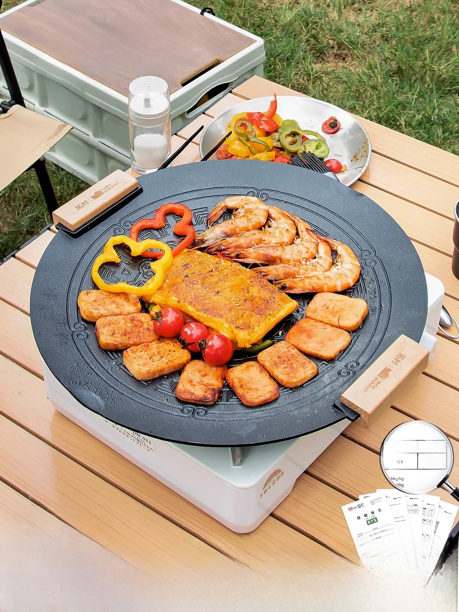 Portable Induction BBQ Grill S - Camping Cooking Pan recensie en prijs