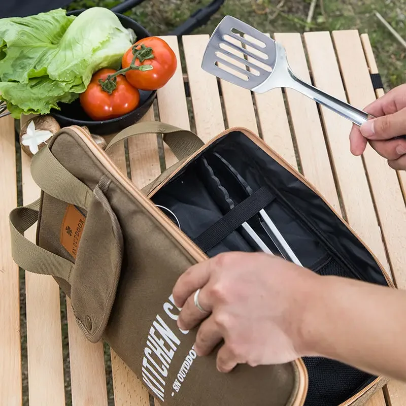 Outdoor Camping Kitchenware 8- - Camping Cooking And Eating Set recensie en prijs