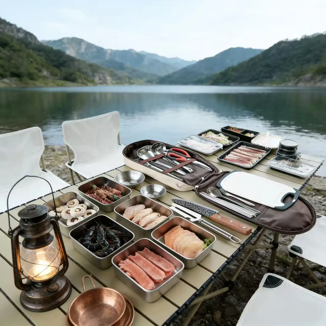 Multifunctional Portable Campi - Camping Cooking Utensil Set recensie en prijs