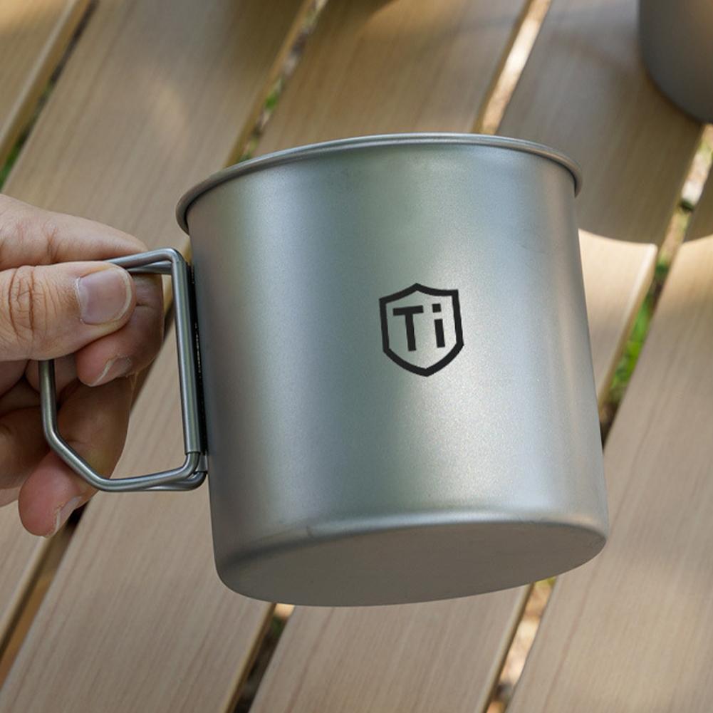 Camping Mug Titanium Cup Touri - Quechua Camping Cooking Set recensie en prijs