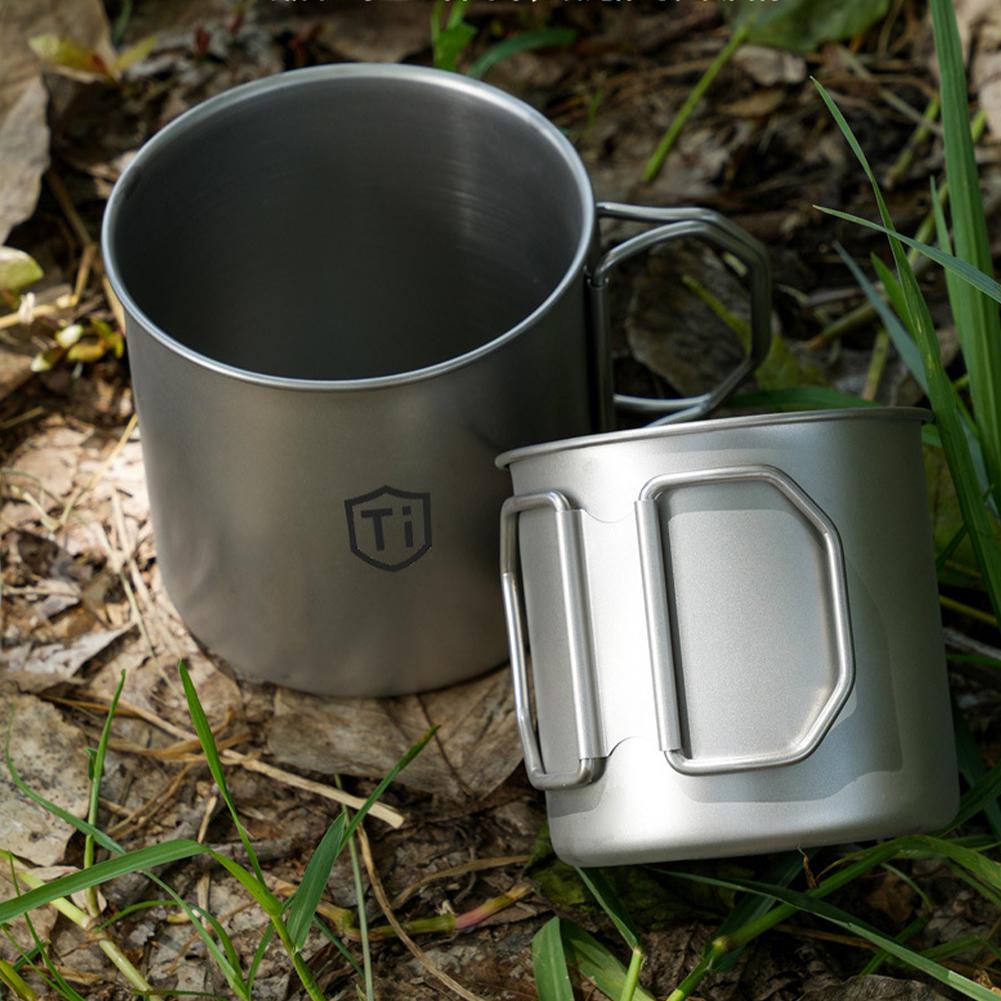 Camping Mug Titanium Cup Touri - Quechua Camping Cooking Set recensie en prijs