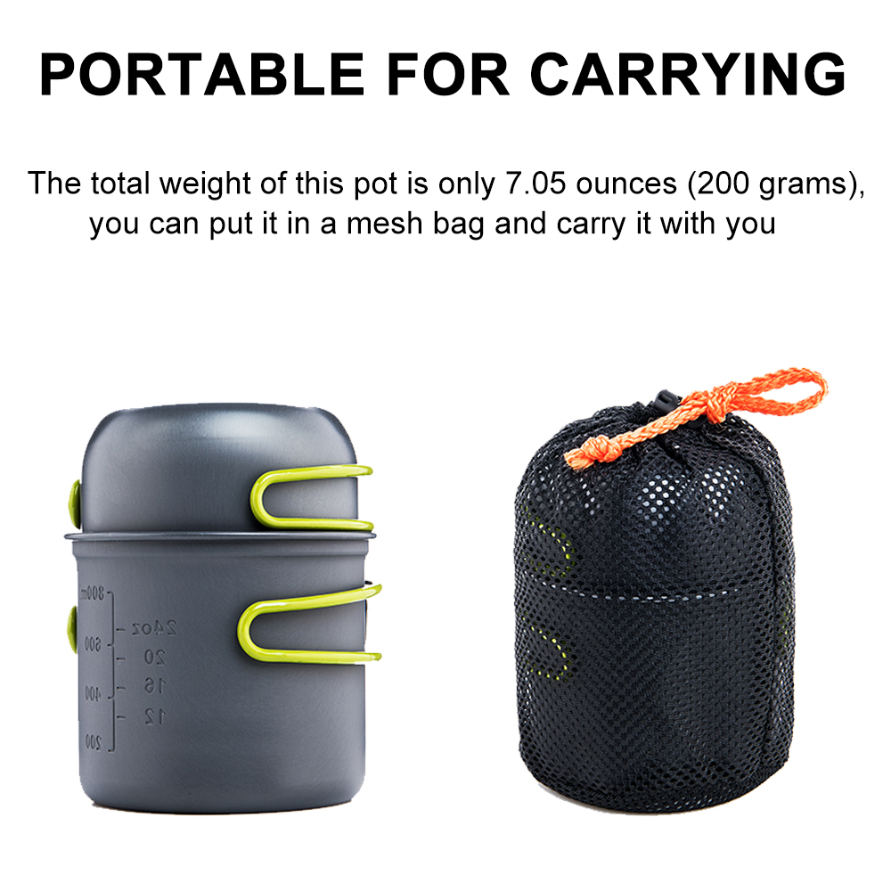 Widesea Ultralight Camping Coo - Camping Cooking Set 2 Person recensie en prijs