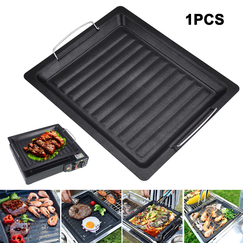 Outdoors Thick Square Grill Pa - Camping Cooking Pan recensie en prijs