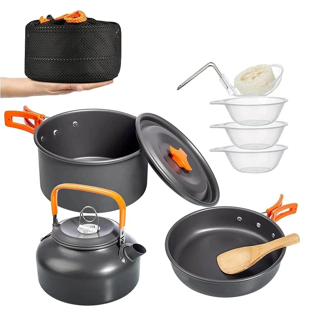 Camping Cookware Kit Outdoor C - Camping Cooking Set 2 Person recensie en prijs
