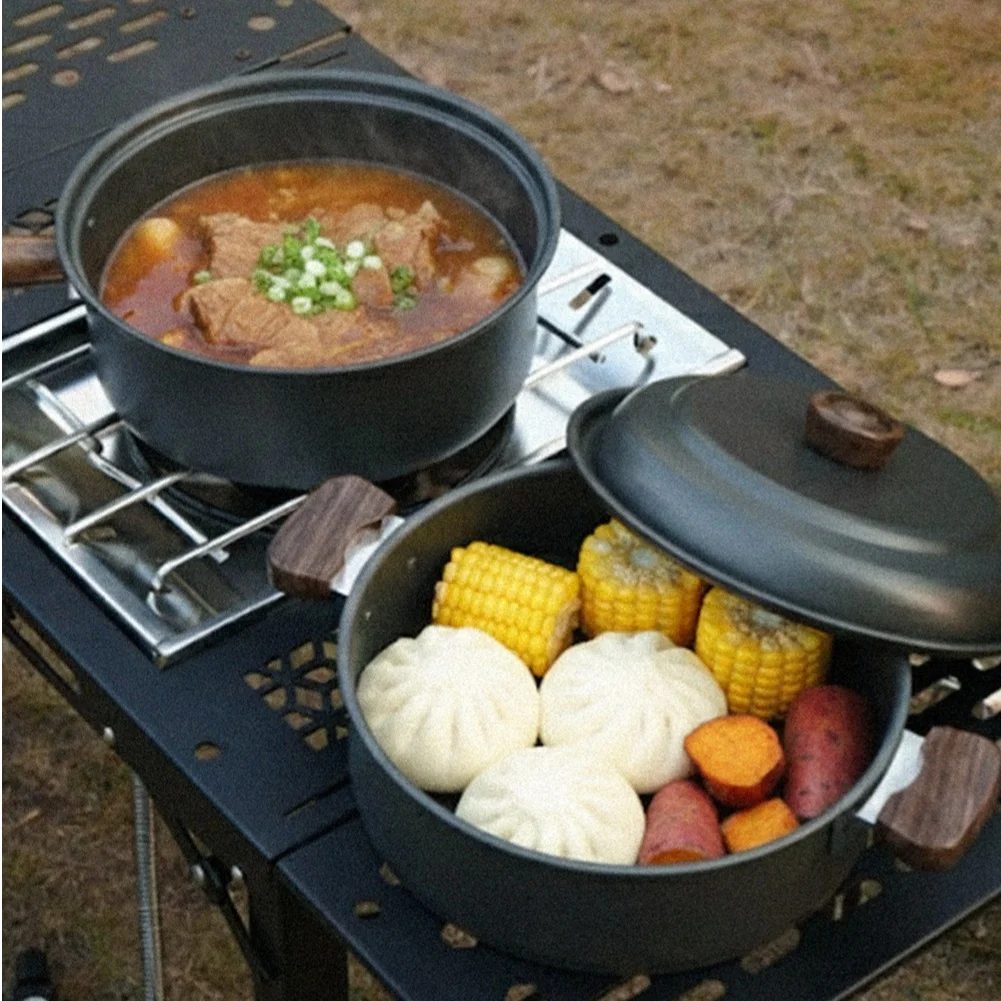 3L Camping Cooking Pot Set Alu - Camping Cooking Utensil Set recensie en prijs
