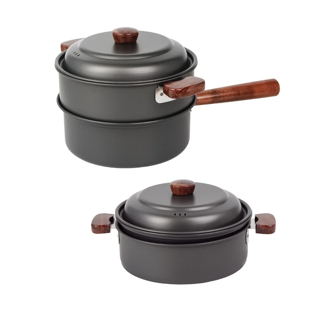3L Camping Cooking Pot Set Alu - Camping Cooking Utensil Set recensie en prijs