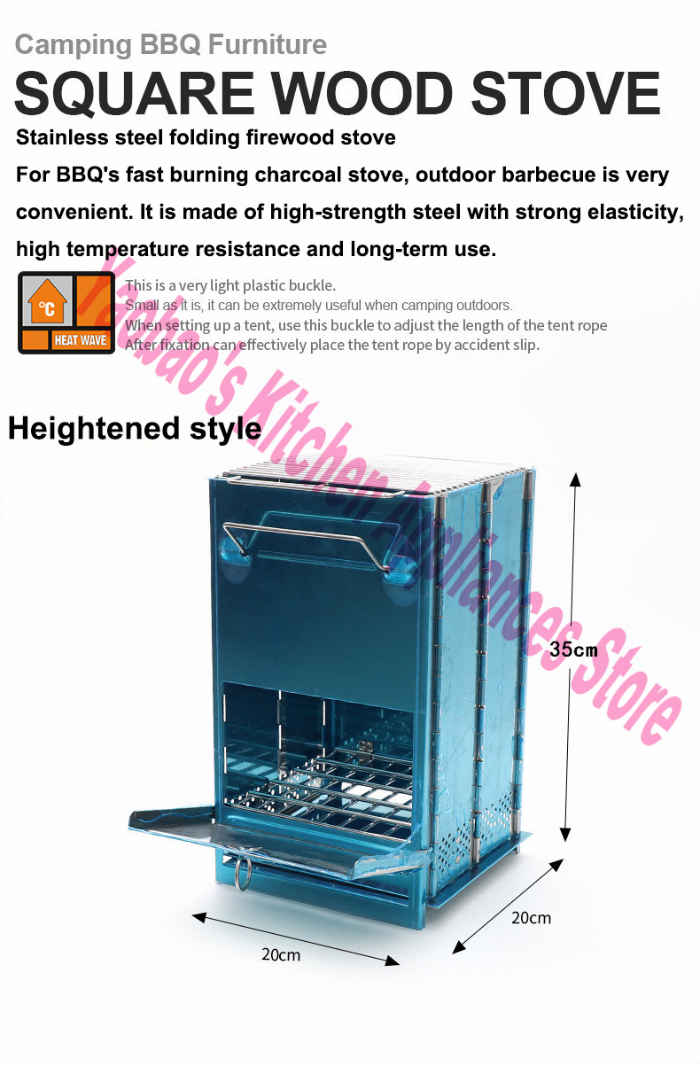 Wood Stove Outdoor Camping Equ - Camping Cooking Accessories recensie en prijs