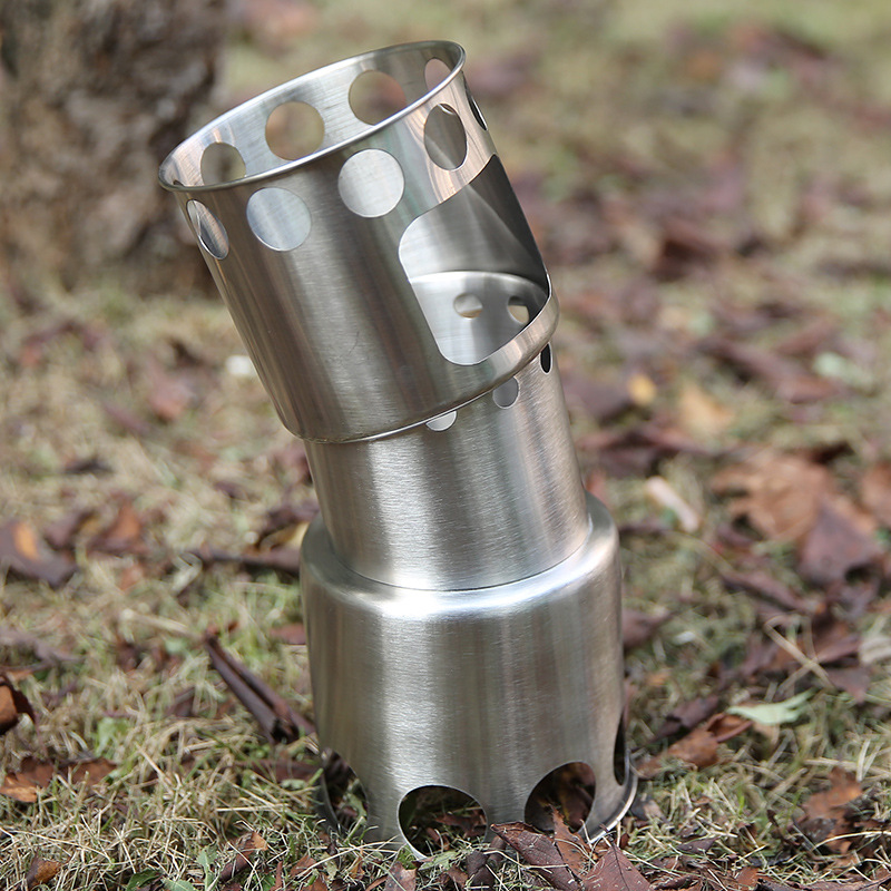 Camping Wood Stove Pot Set Pic - Camping Cooking Alcohol recensie en prijs