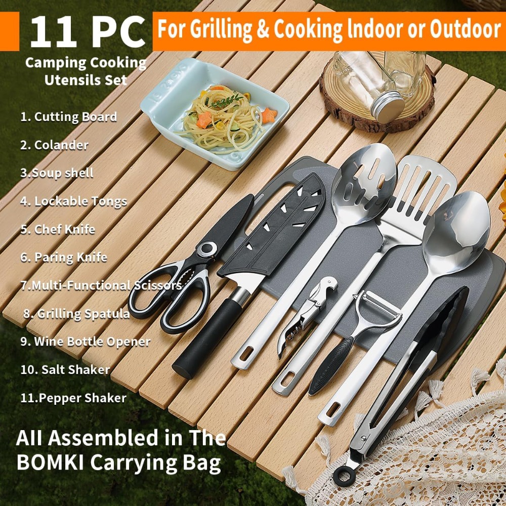 Camping Cooking Utensil Set 10 - Camping Cooking Utensil Set recensie en prijs