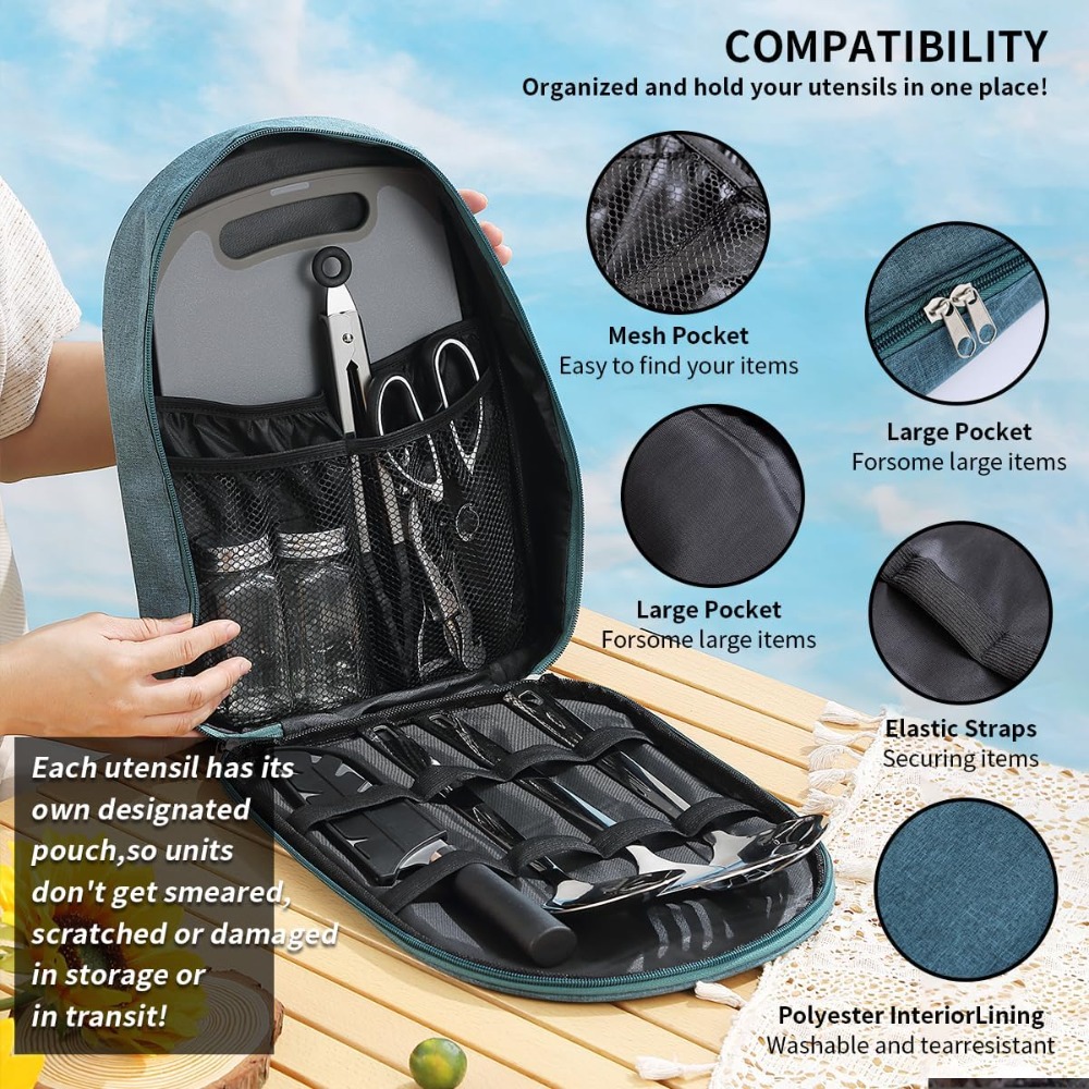 Camping Cooking Utensil Set 10 - Camping Cooking Utensil Set recensie en prijs