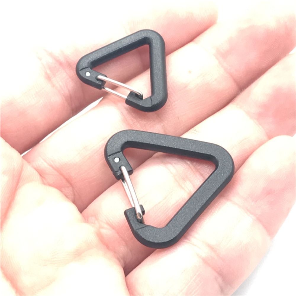 10pcs Plastic Triangle Carabin - Camping Cooking Can recensie en prijs
