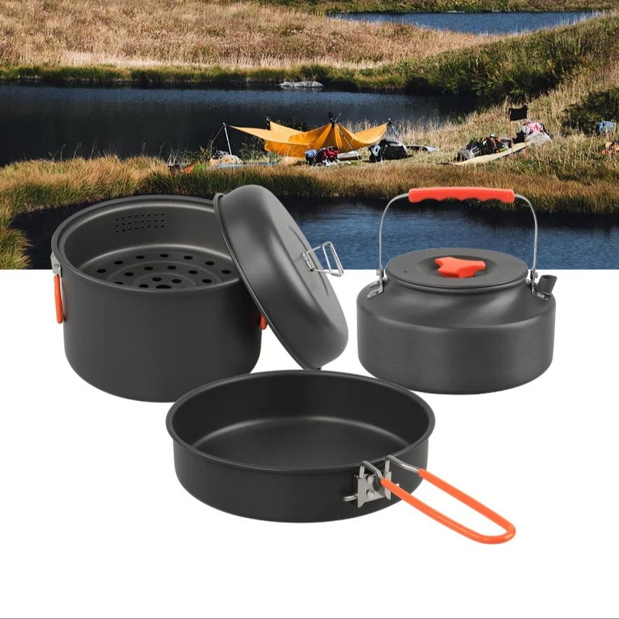 Outdoor Cookware Set Camping C - Camping Cooking Pan recensie en prijs
