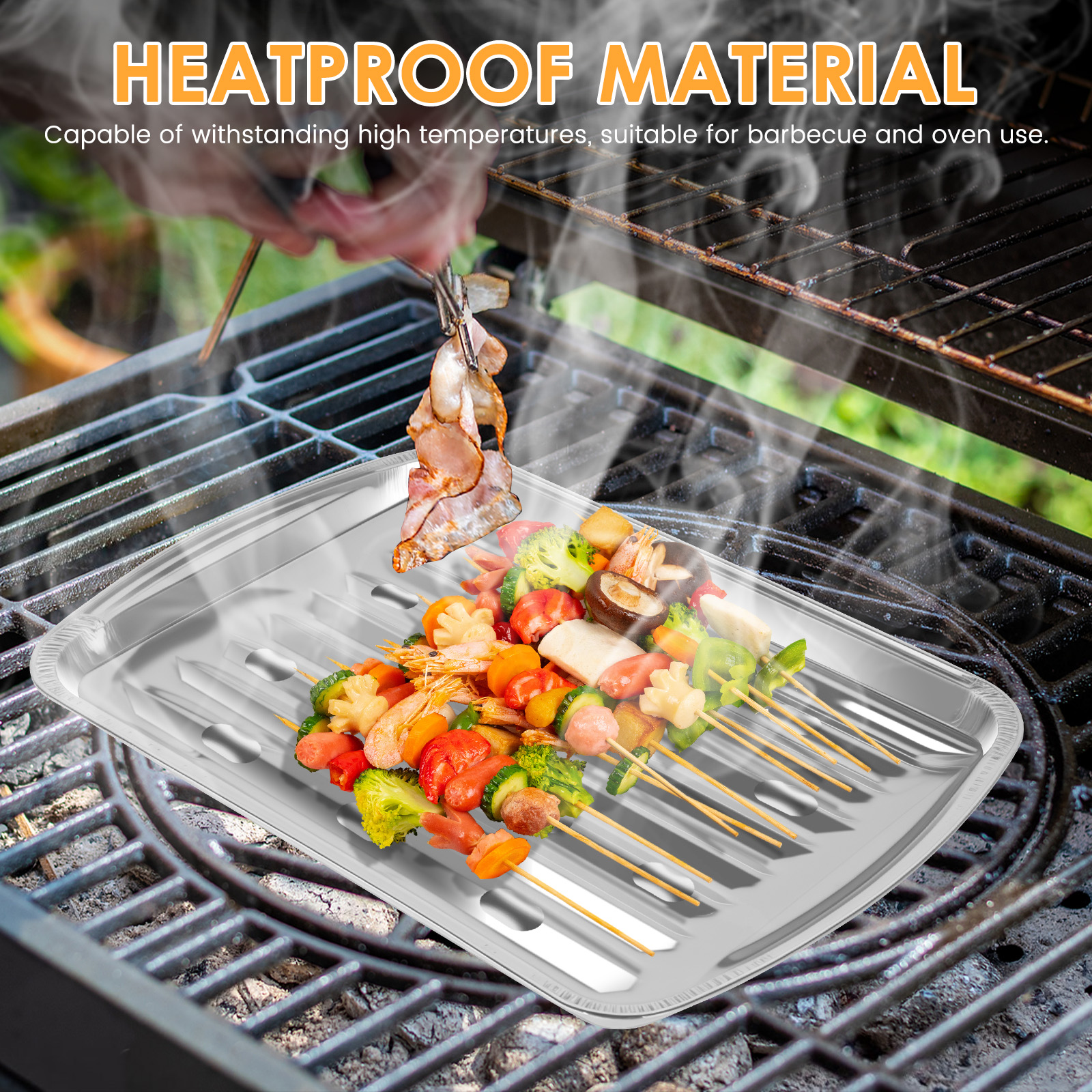 Aluminum Foil Trays Non-Stick  - Camping Cooking Pan recensie en prijs